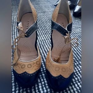 Anyi Lu, Leather Pump No Box- Women Sz. 40 (US 9 1/2)